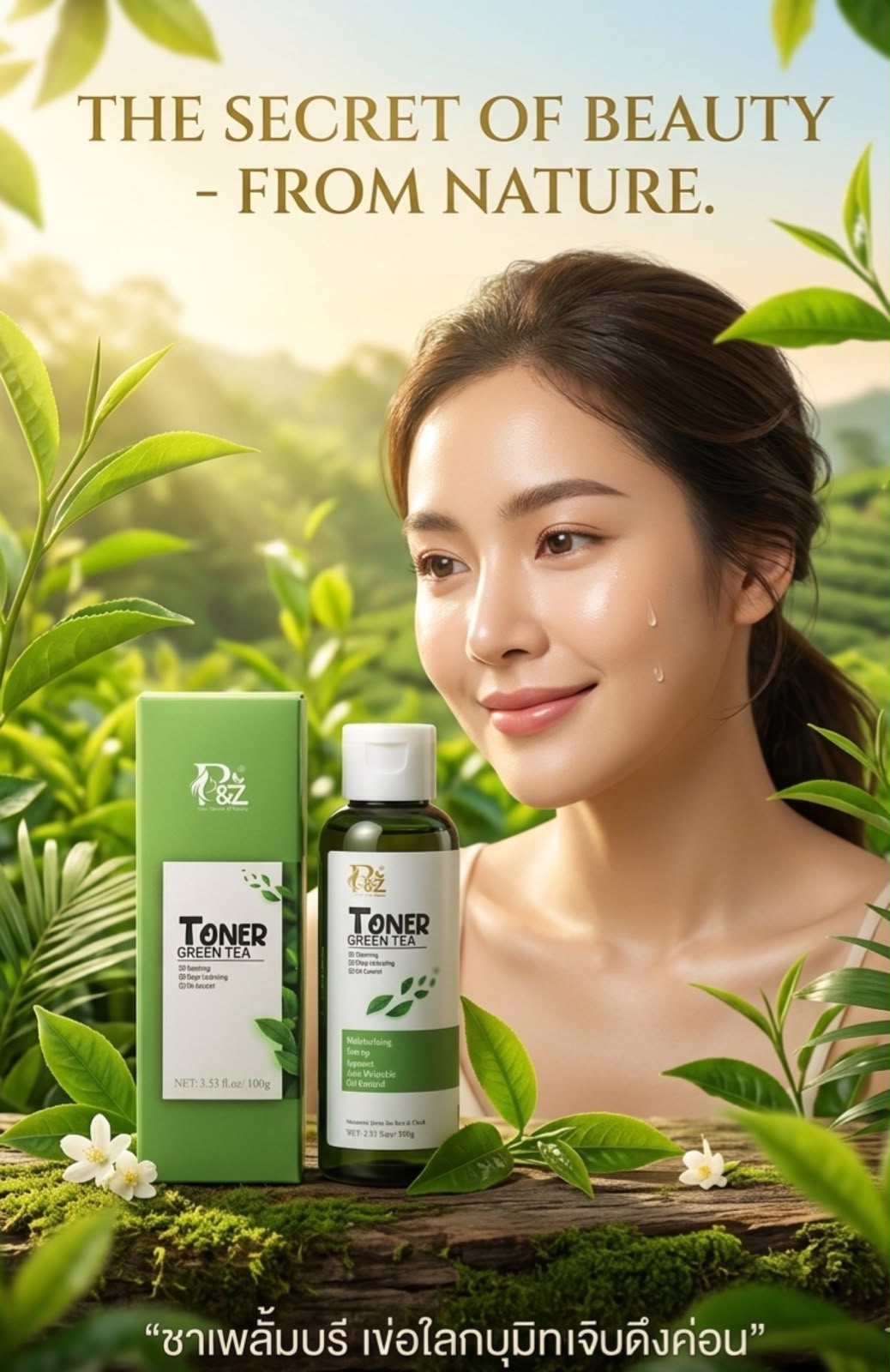 P&Z Green Tea Toner 100g