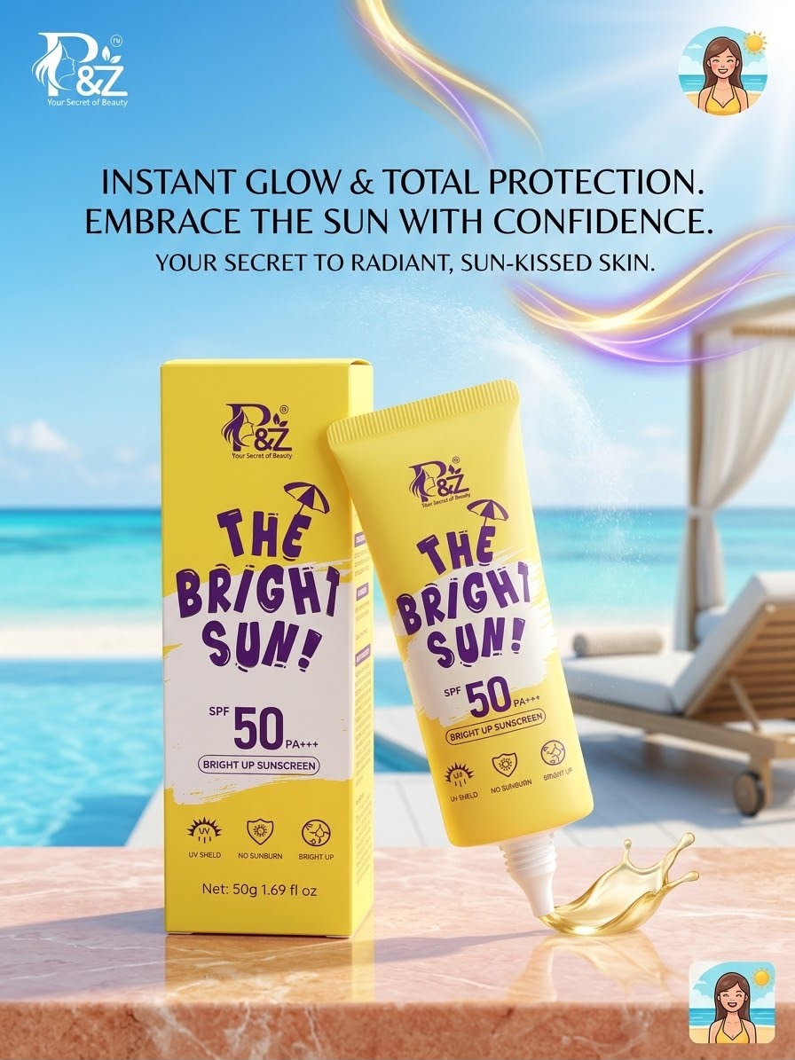 P&Z The Bright Up Sunscreen 50ml